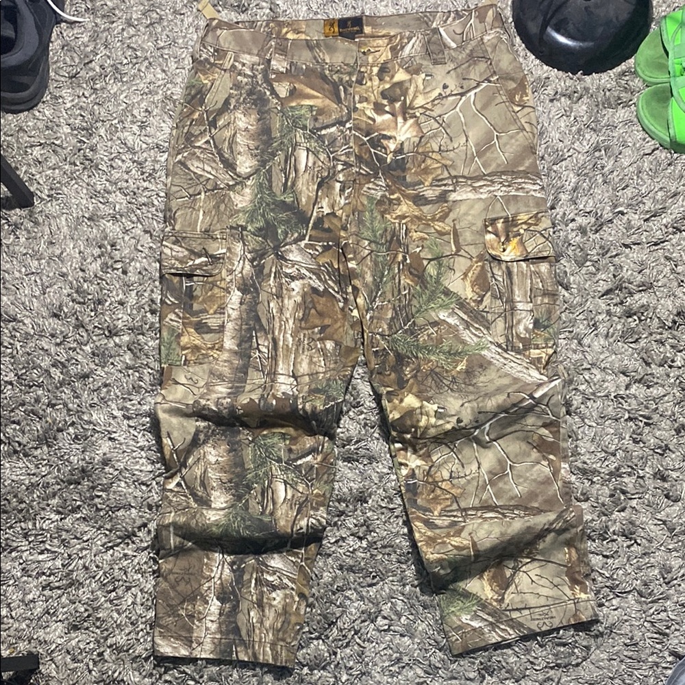 Oversized camouflage cargo